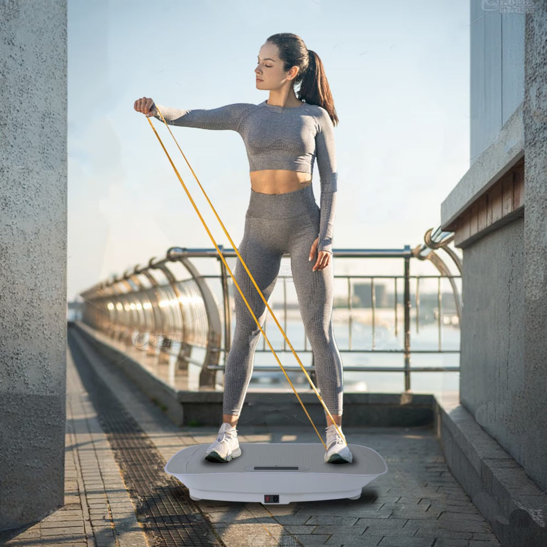 Silent Vibration Fitness Platform