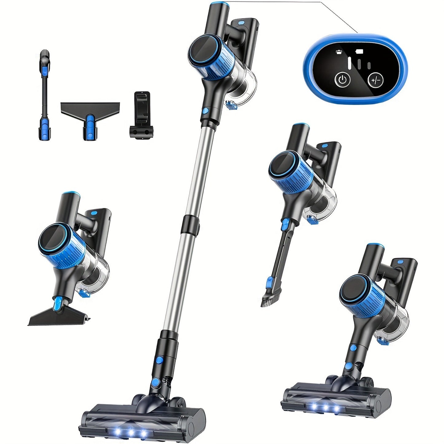 28Kpa Corded Vacuum Cleaner Stick 8-in-1