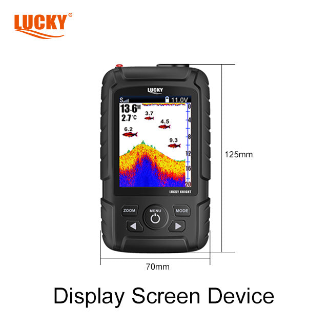 Lucky FF718LIC-W Ice Fishing Dual Probe Color Sonar