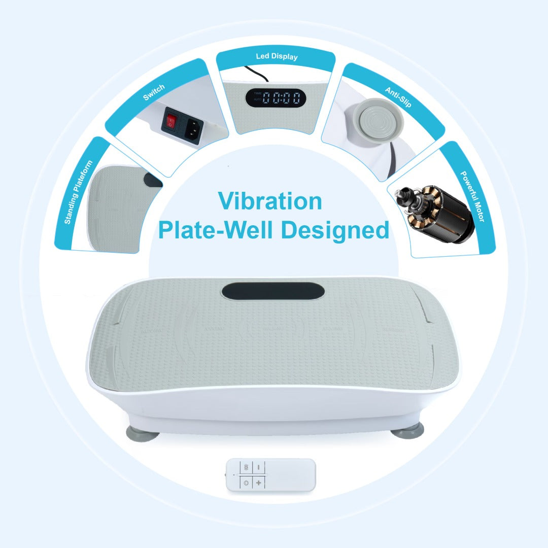 Silent Vibration Fitness Platform