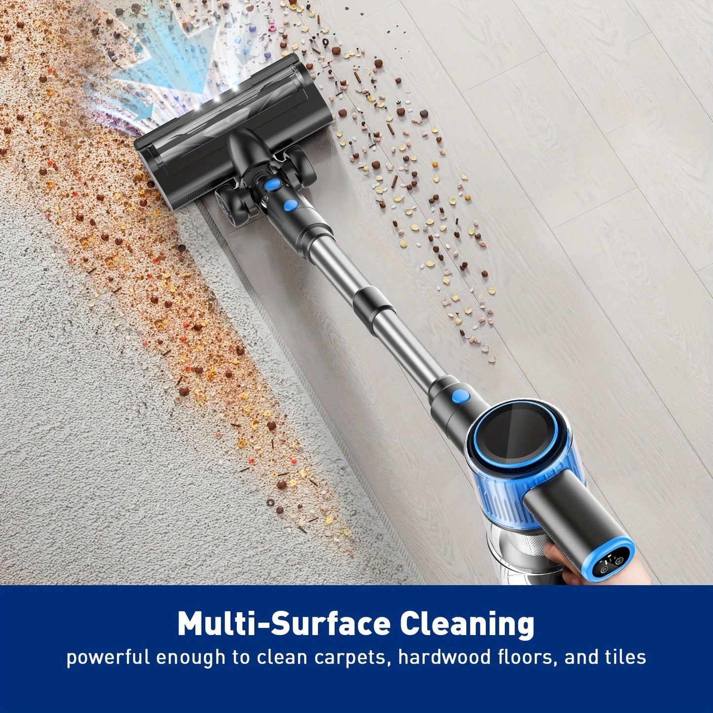 28Kpa Corded Vacuum Cleaner Stick 8-in-1
